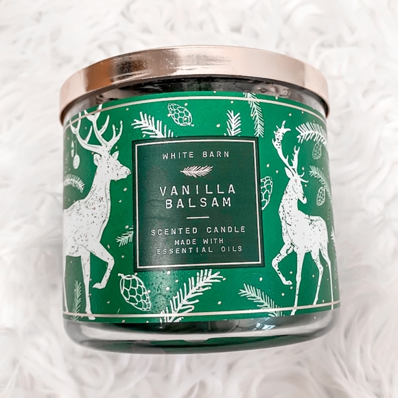 Bath & Body Works Vanilla Balsam 3 wick candle